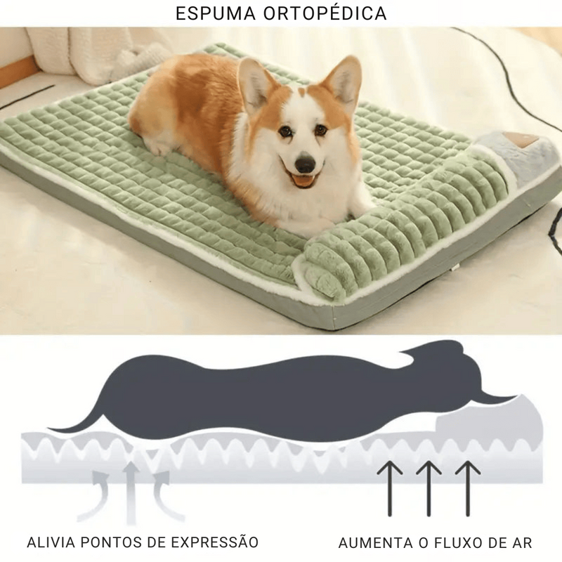 [Leve 2 Pague 1] Cama RelaxePet Conforto Total - Seu Pet 10x Saúdável  + BRINDE: Kit Aromaterapia Para Pets